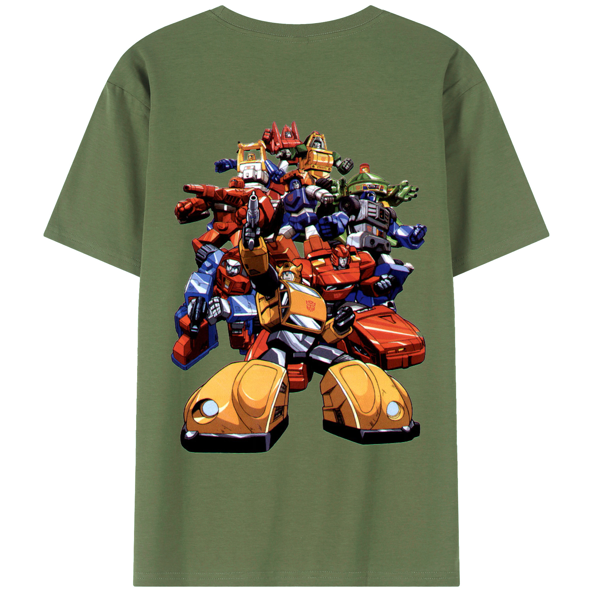 （画像用）  綿100％ メンズ半袖Tシャツ（バックプリント） 通気性